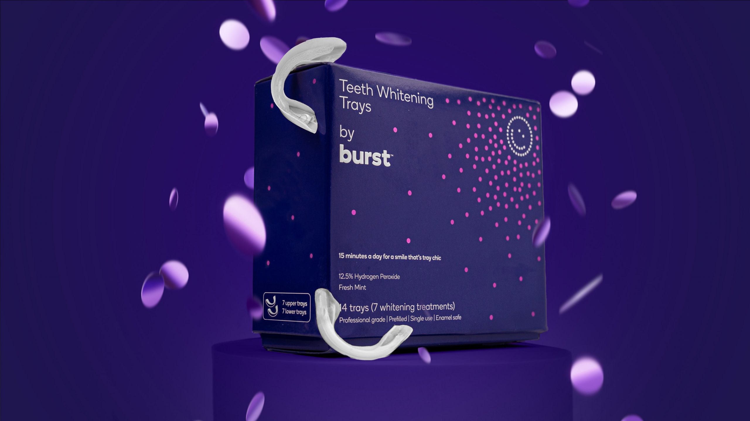 BURST Oral Care Launches Professional Whitening Trays for At-Home