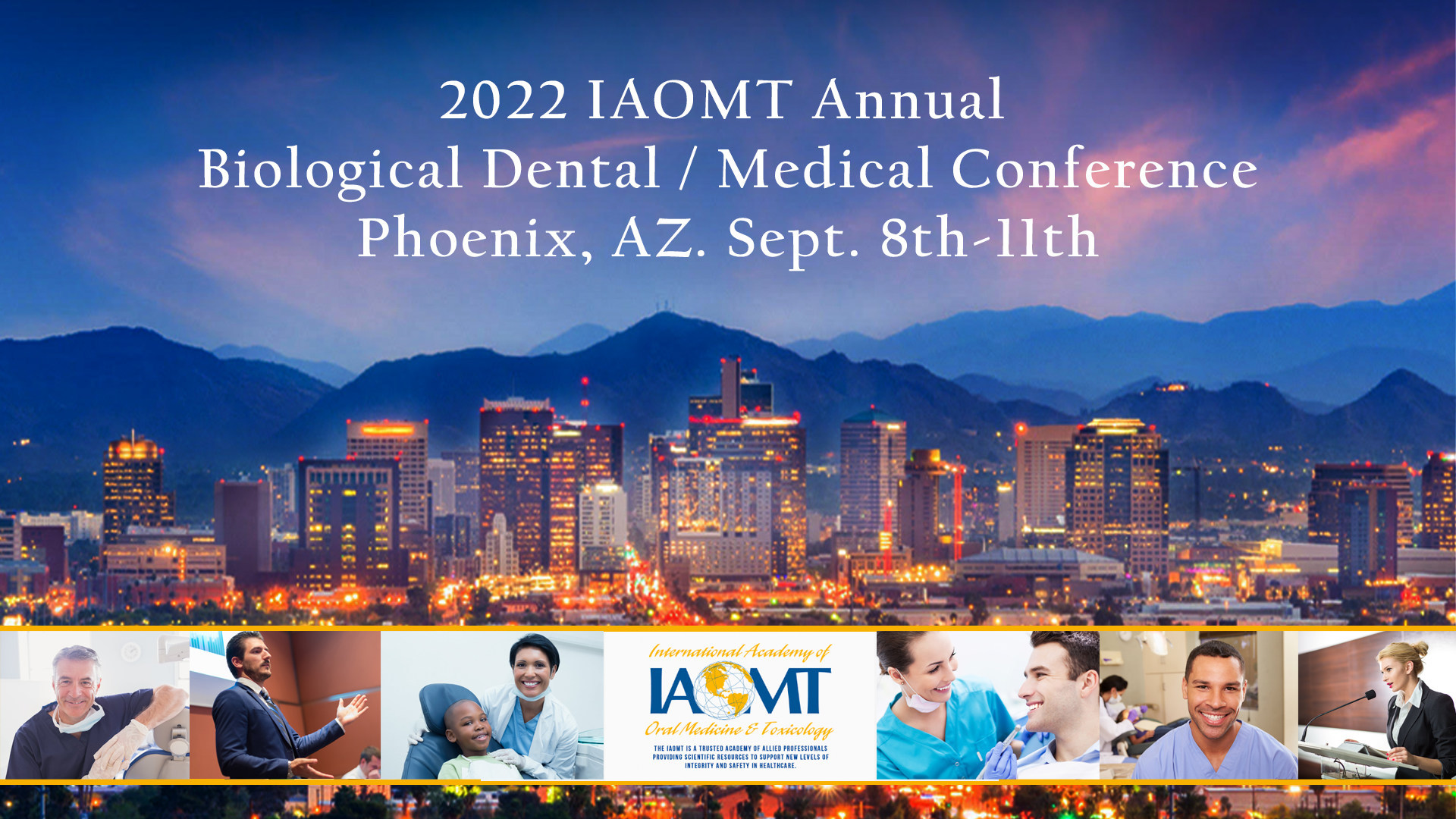 Integrative Organic Dental Convention hosted through the IAOMT