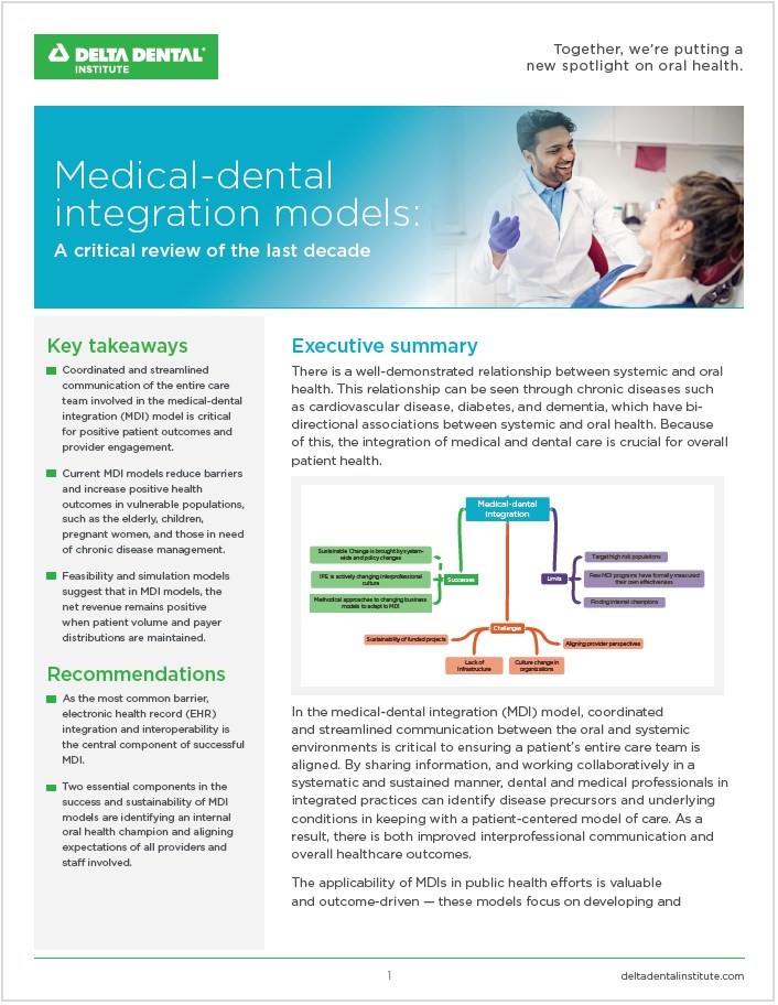 medical-dental integration