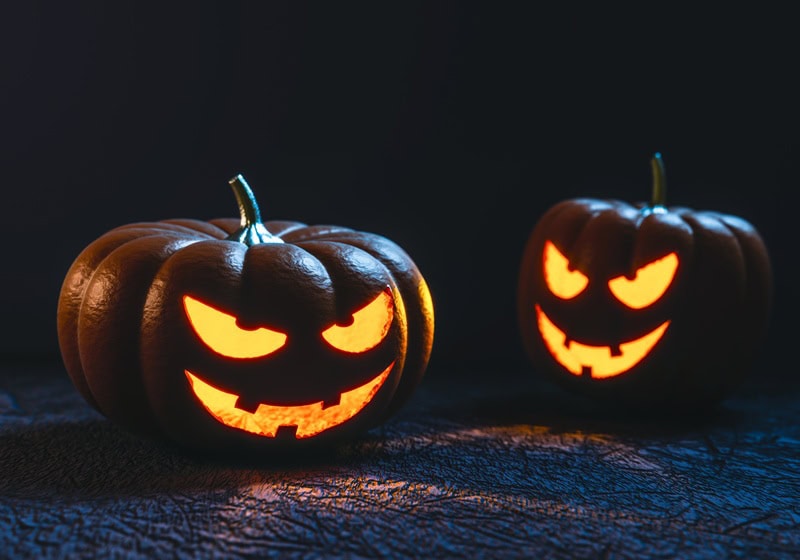 teal halloween